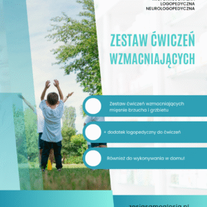 Zestaw ćwiczeń wzmacniających "Logojoga"